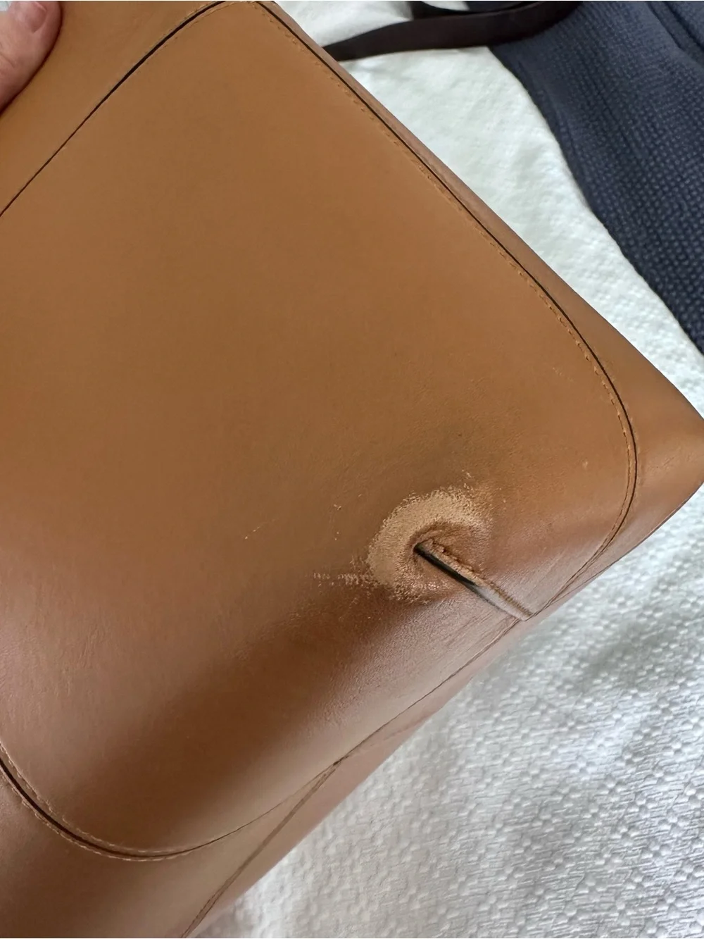 Tory Burch Block T Leather Tote